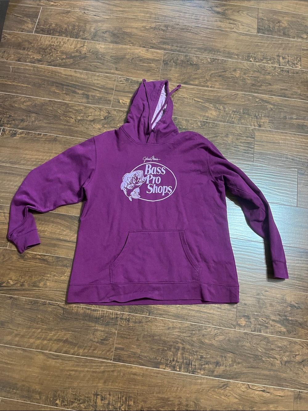 Women’s Bass Pro Shops Purple Hooded Pullover